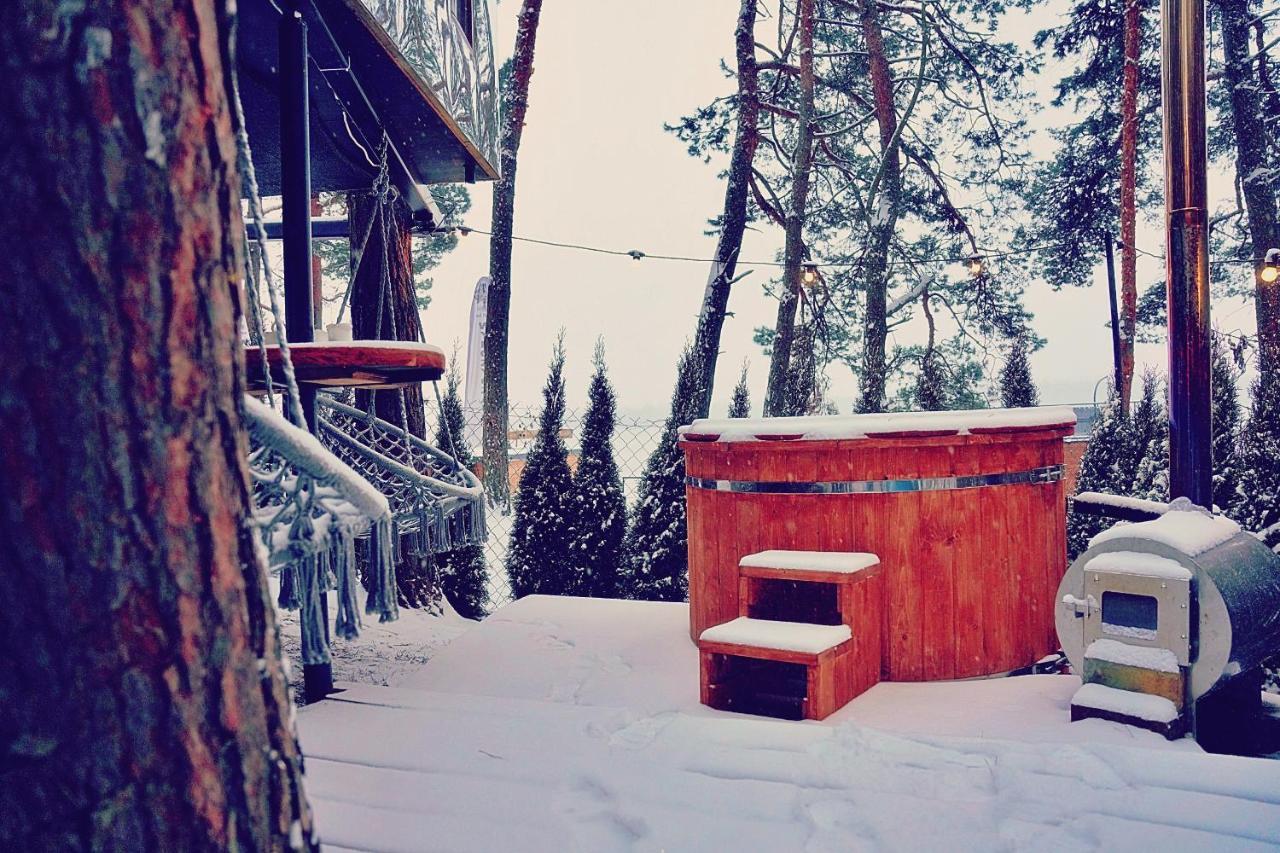 Nad Narvia - Dom Na Drzewie Serock Esterno foto
